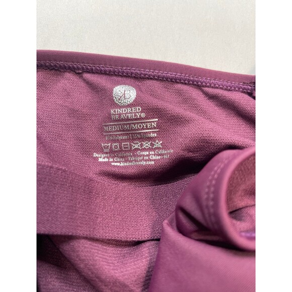 Kindred Bravely Maternity Swimsuit Size M Maroon New With Tags - Picture 7 of 8